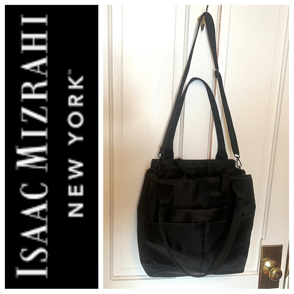 Isaac Mizrahi Black Tote Bag